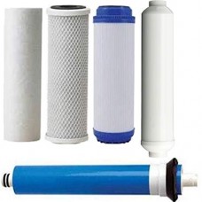 COMPLETE 5 STAGE100 GPD UPGRADE YOUR SYSTEM REVERSE OSMOSIS FILTERS MEMBRANE SET - B01HODY80S